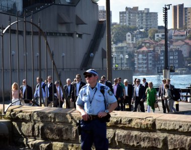 Başkan, Sydney Opera Binası.