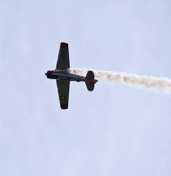 T-6 Aviones de Harvard utilizados por la Fuerza Aérea de los Estados Unidos — Foto de Stock