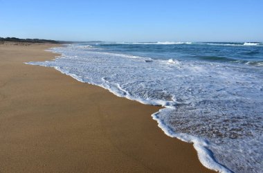 dalga deniz kum plaj