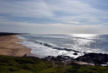 Tuross Head kumsalda. 