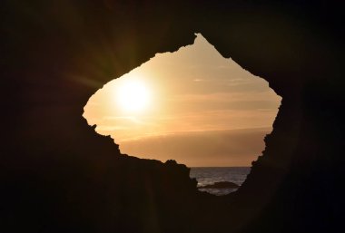 Avustralya rock Narooma güneş doğarken
