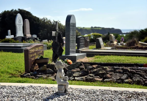 El cementerio de Narooma es un increíble cementerio artístico — Foto de Stock