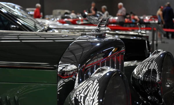 Bentley is a British manufacturer and marketer of luxury cars Stock Photo