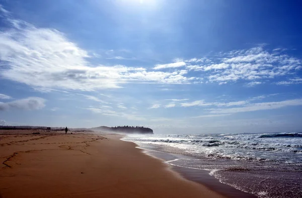 Praia de Belmont Nine Miles no verão — Fotografia de Stock