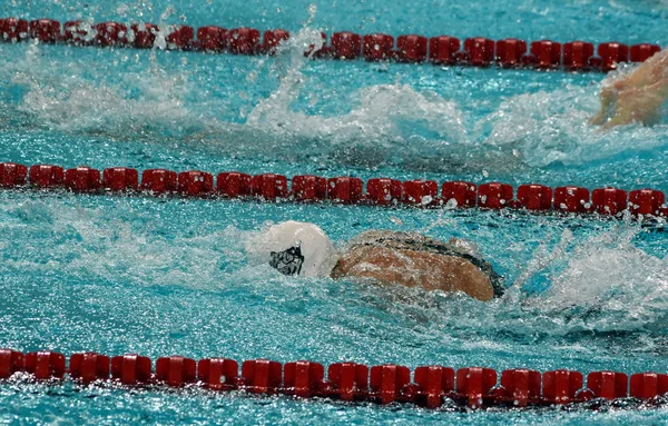 Konkurrenskraftig simmare Katinka Hosszu — Stockfoto