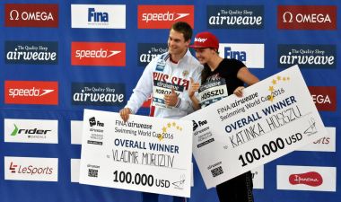 Kazananlar Morozov Vladimir ve Katinka Hosszu 