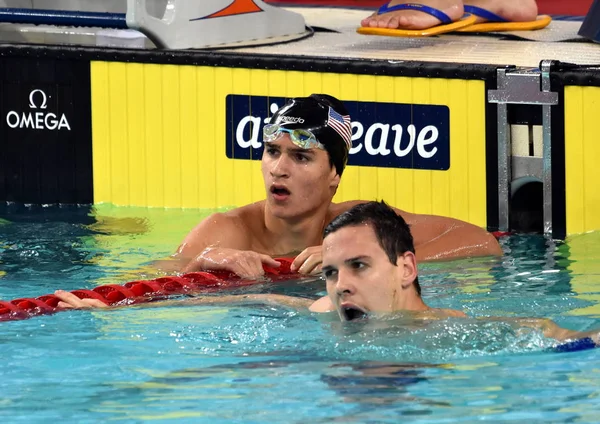 Nadadores BEACH Clark Gregory y Mitch LARKIN — Foto de Stock