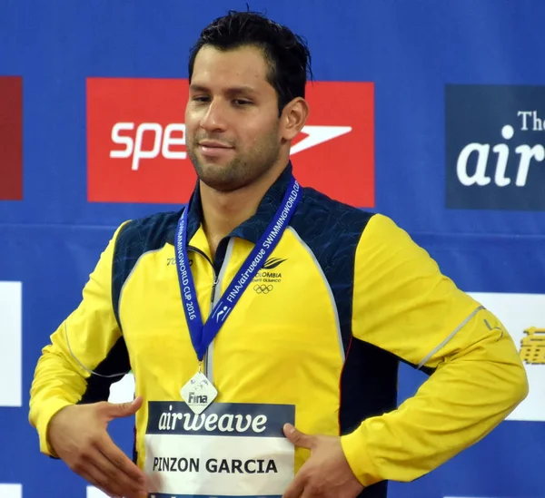 Nadador PINZON GARCIA Omar — Foto de Stock