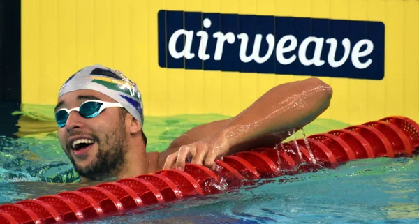 Nadador olímpico y campeón del mundo LE CLOS Chad — Foto de Stock