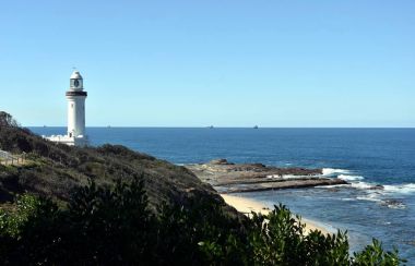 Norah Head Light is an active lighthouse  clipart