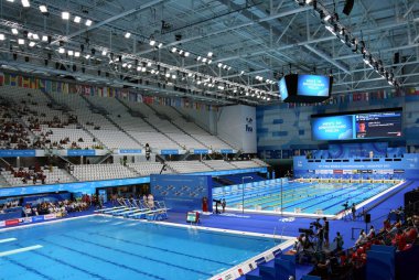 Duna Arena yüzme ve dalış yarışmaları ev