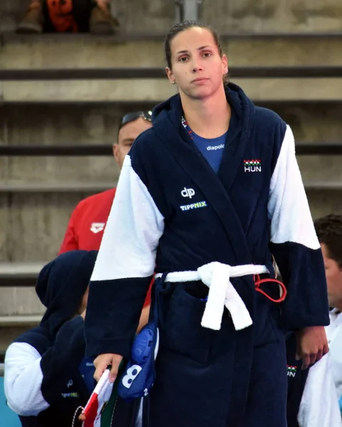 KESZTHELYI Rita, jugadora húngara de waterpolo — Foto de Stock