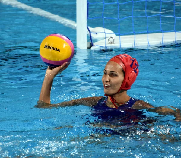 Macaristan takımının kaso Orsolya kaleci