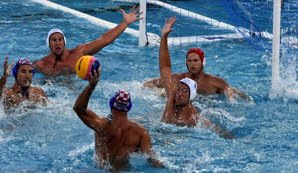 Croacia jugando con Estados Unidos — Foto de Stock