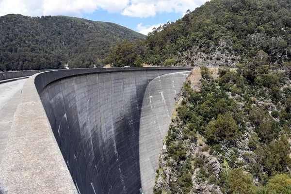 Tooma Australia Enero 2018 Tooma Dam Una Presa Hormigón Sin — Foto de Stock