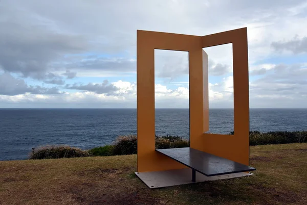 Sydney Australia Oct 2017 Paul Selwood Phyli Sculpture Sea Bondi — Stock Photo, Image