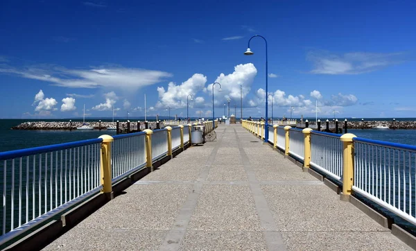 Redcliffe Jetty One Moreton Bay Region Most Identifiable Landmarks Becoming — Stock Photo, Image