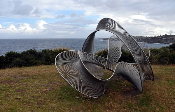 Sydney Australien Okt 2017 Matthew Harding Odelbar Skulptur Havet Längs — Stockfoto