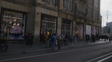 17 Ekim 2016, sokakta, Amsterdam, Hollanda, şehir merkezinde, turist yürüme mesafesinde, Holland görüntüleyin.