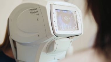 Göz hastalıkları kavramı - genel göz tarayıcı makine optometrist için