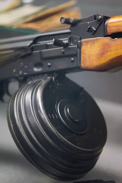 Ametralladora - arma rusa, rifle automático — Foto de Stock