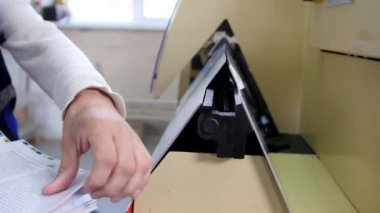 Matbaada günlük üretim süreci