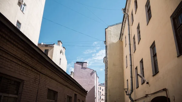 Typische Petersburg huizen — Stockfoto
