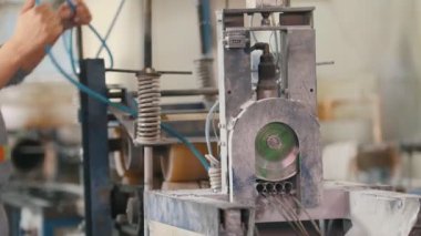 Bileşik çubuklar üreten cam elyaf takviye - bitki