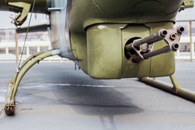 Savaş helikopteri makineli tüfek
