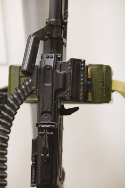 Sovyet silah - Rus makineli tüfek - Üstten Görünüm