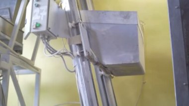 Gıda üretim - makarna bitki üzerinde çalışma mekanizması - geniş açı