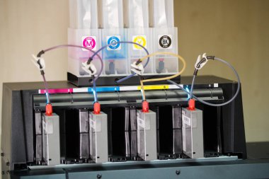 Matbaa renk tipografi yazdırma donatımı