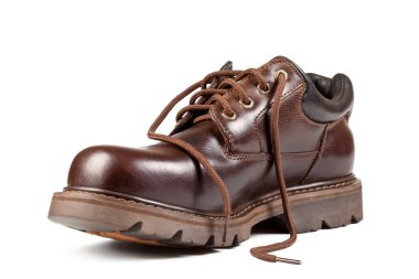  Brown leather shoe