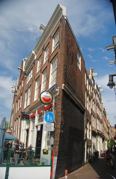 Vista de la calle en Amsterdam . — Foto de Stock