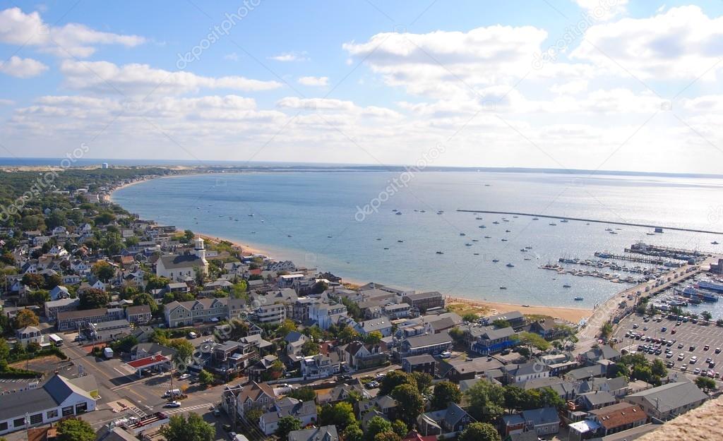 View over Provincetown, Massachusetts