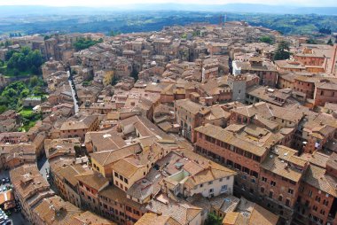 Siena İtalya üzerinden görünüm
