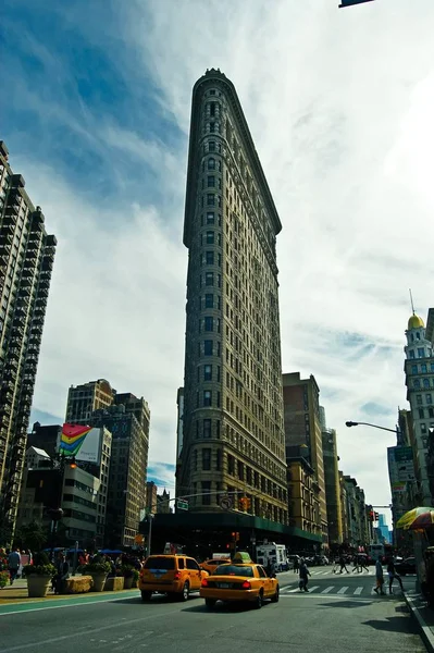 Vista de rua na 5th Avenue em Nova Iorque — Fotografia de Stock