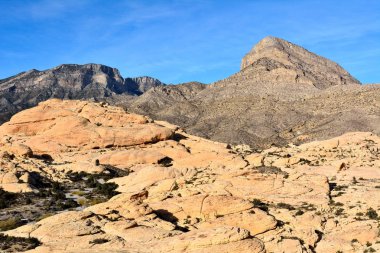 Red Rock Canyon koruma alanı, Nevada, ABD sahne.