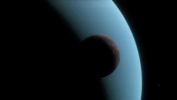 Uranus Planets Of The Solar System In High Quality Cinematic Animation Of Planet Uranus