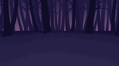 Orman manzarası çizimi