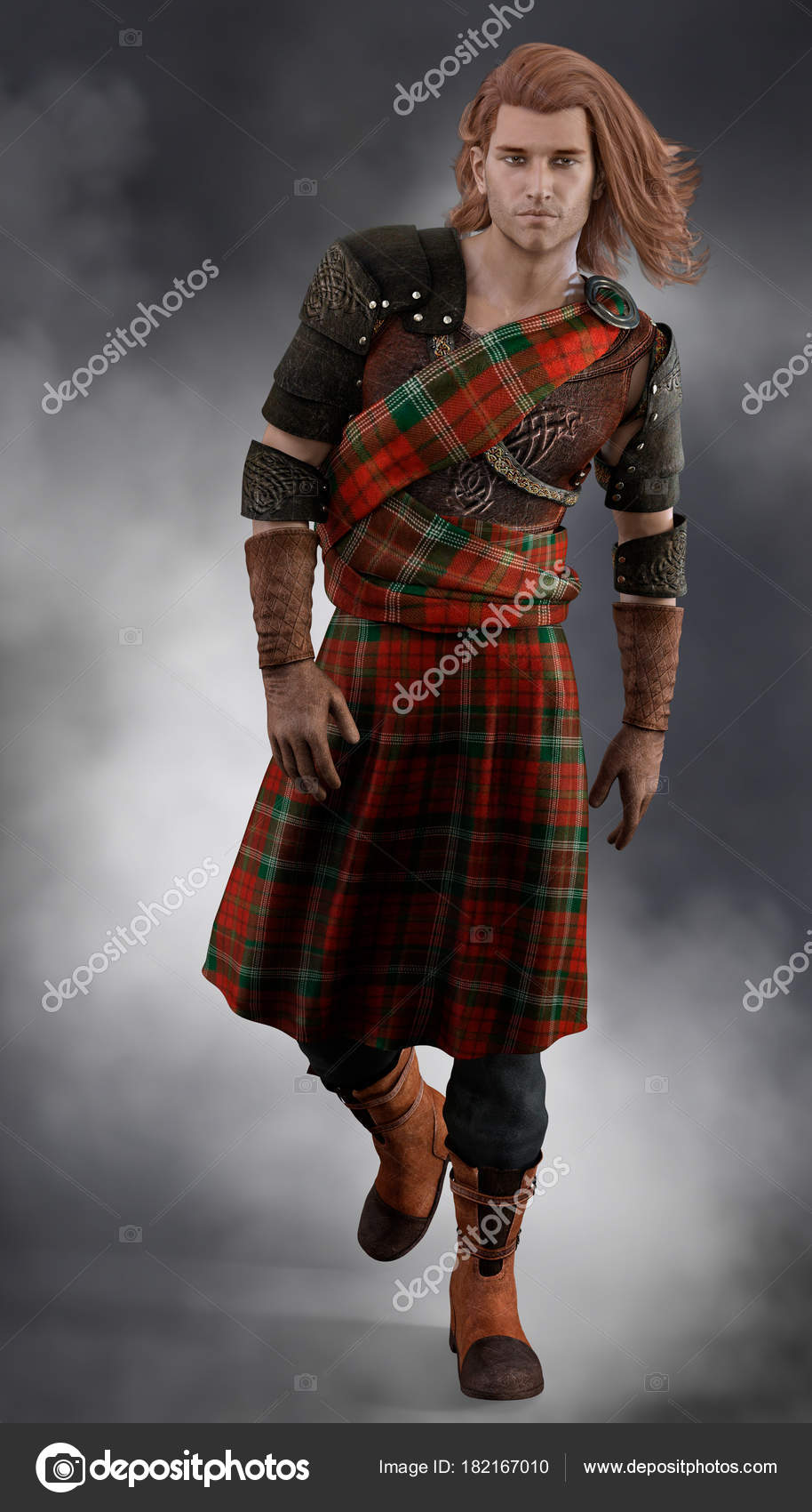 kilt warrior