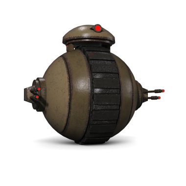 Fütürist tank pisti robotu veya İHA