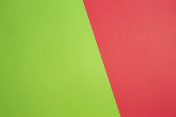 Zeleně a červeně barevné papírové pozadí — Stock fotografie