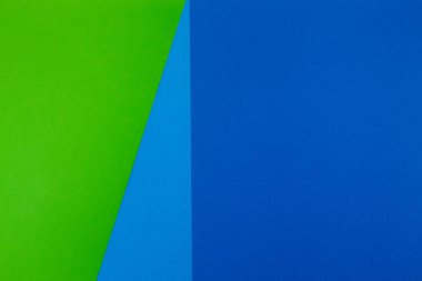 Yeşil, mavi ve mavi renk kağıt arka plan