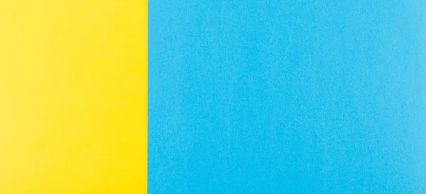 Abstrakta geometriska gula och blå papper bakgrund. — Stockfoto