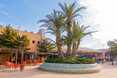 La Nucia, Spain, February 16, 2018: Sport center Ciutat Esportiva Camilo Cano in La Nucia, Spain.