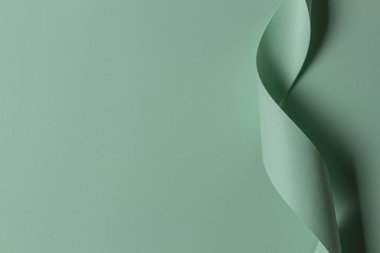 Soyut geometrik şekil yeşil renk Kağıt arka plan