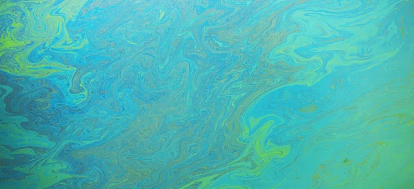 スリック産業石油燃料流出水汚染 — ストック写真