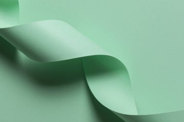 Soyut geometrik şekil yeşil renk Kağıt arka plan