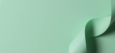 Soyut geometrik şekil açık yeşil renk Kağıt arka plan